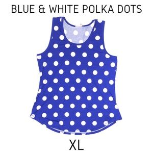 lularoe polka dot tank top
